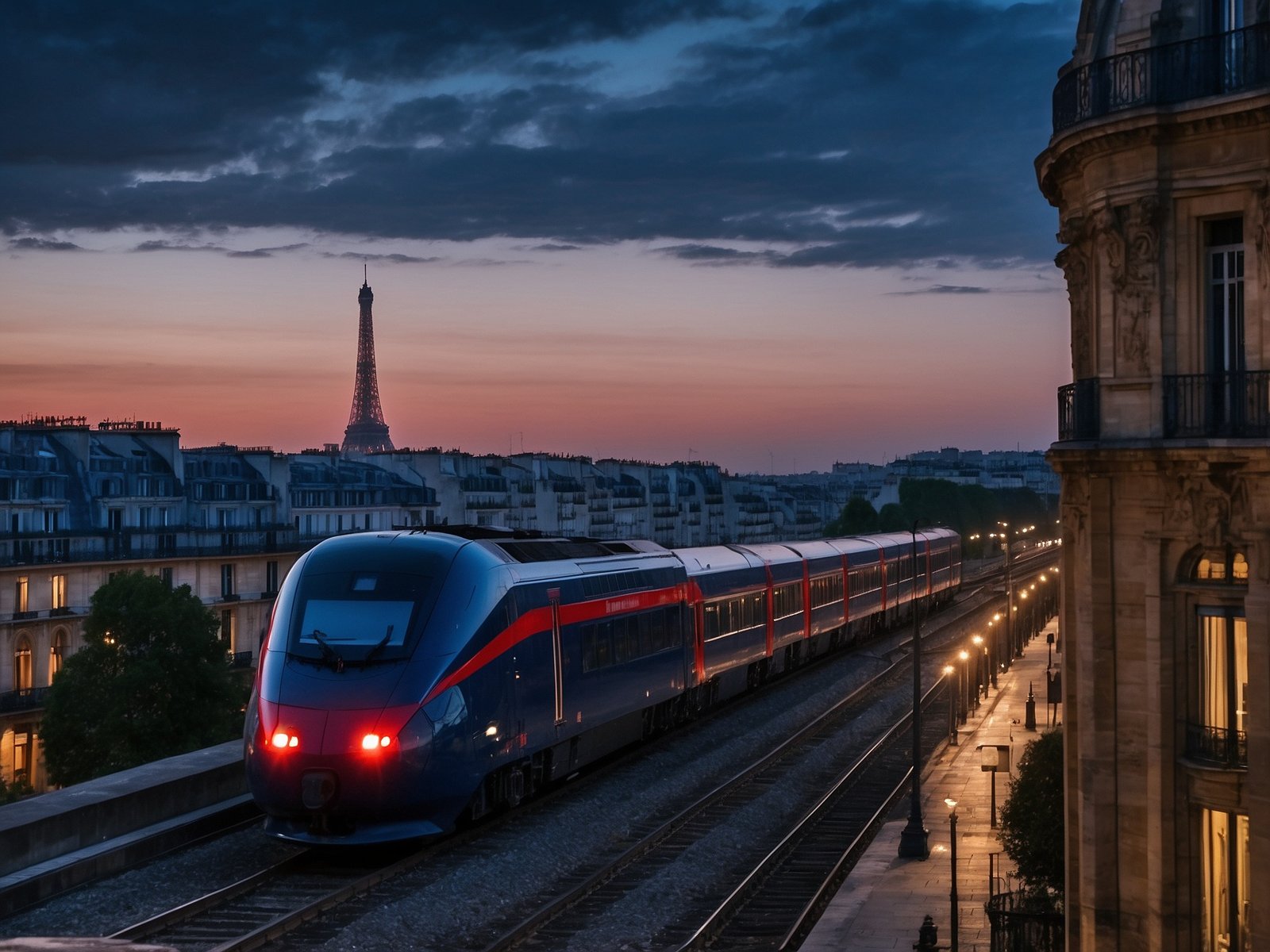 Paris to Vienna Night Train